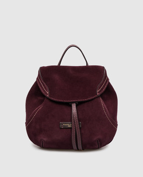 Gianni Chiarini Бордовый замшевый рюкзак Violette BS12238CMPL