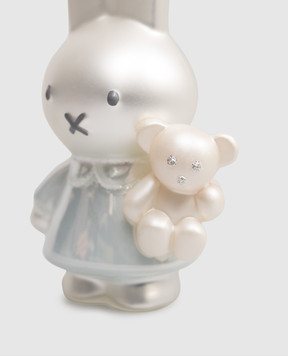 Vondels Ялинкова іграшка Nijntje-Miffy baby blue with bear 5181234110125