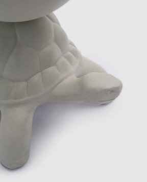 Qeeboo Керамічний горщик для рослин Turtle Carry XS 36016PLGY