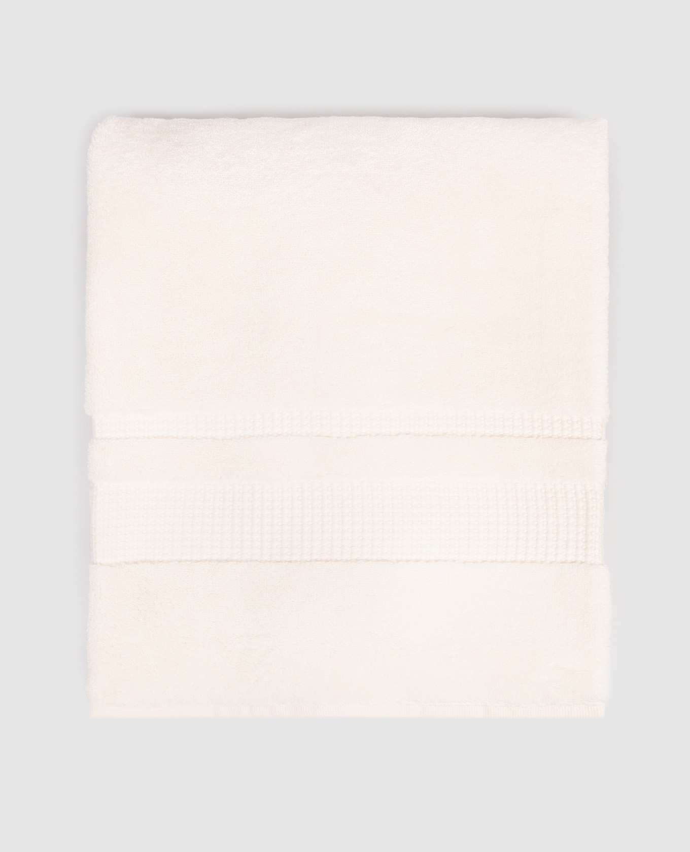 Махровое полотенце для ванной PERA цвета айвори