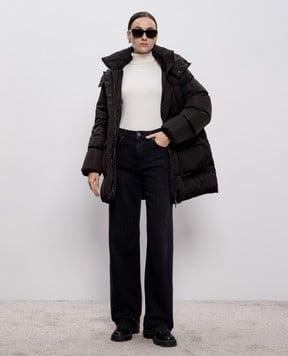 Twinset Черные джинсы в кристаллы 252TT2271