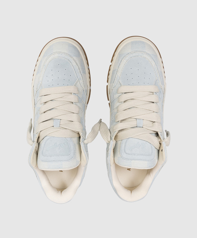 Axel Arigato Блакитні комбіновані кросівки Area Lo F3589001 зображення 4