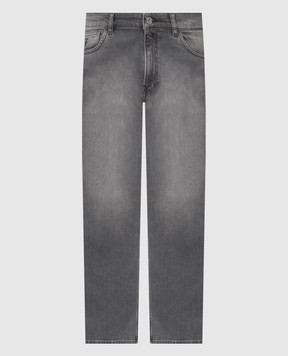 Trussardi Серые джинсы с логотип патч P403H404868NMJ380D71