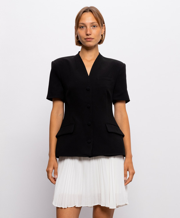 Simkhai Чорна сукня-жакет подвійної конструкції Lea Blazer 4261151CP зображення 3