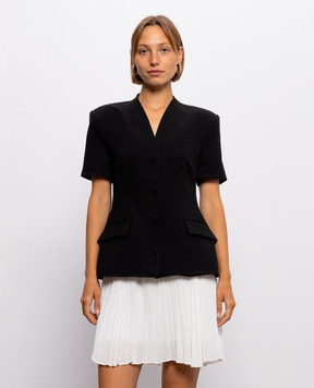 Simkhai Черное платье-жакет двойной конструкции Lea Blazer 4261151CP
