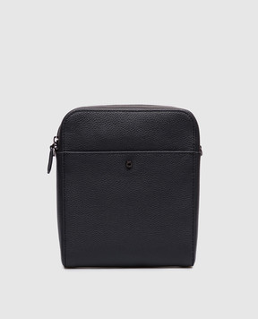 Gianni Chiarini Синяя кожаная сумка BSUB20636GRNCRV