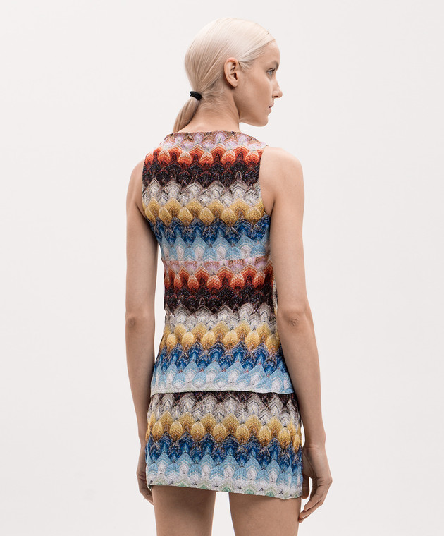 Missoni Топ в узор с люрексом DS26SK13BR015J изображение 4