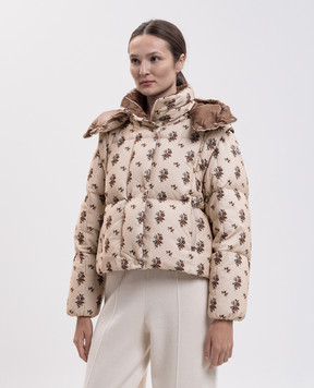 Moncler Бежевая пуховая куртка-трансформер Torcol L20931A00096599QN