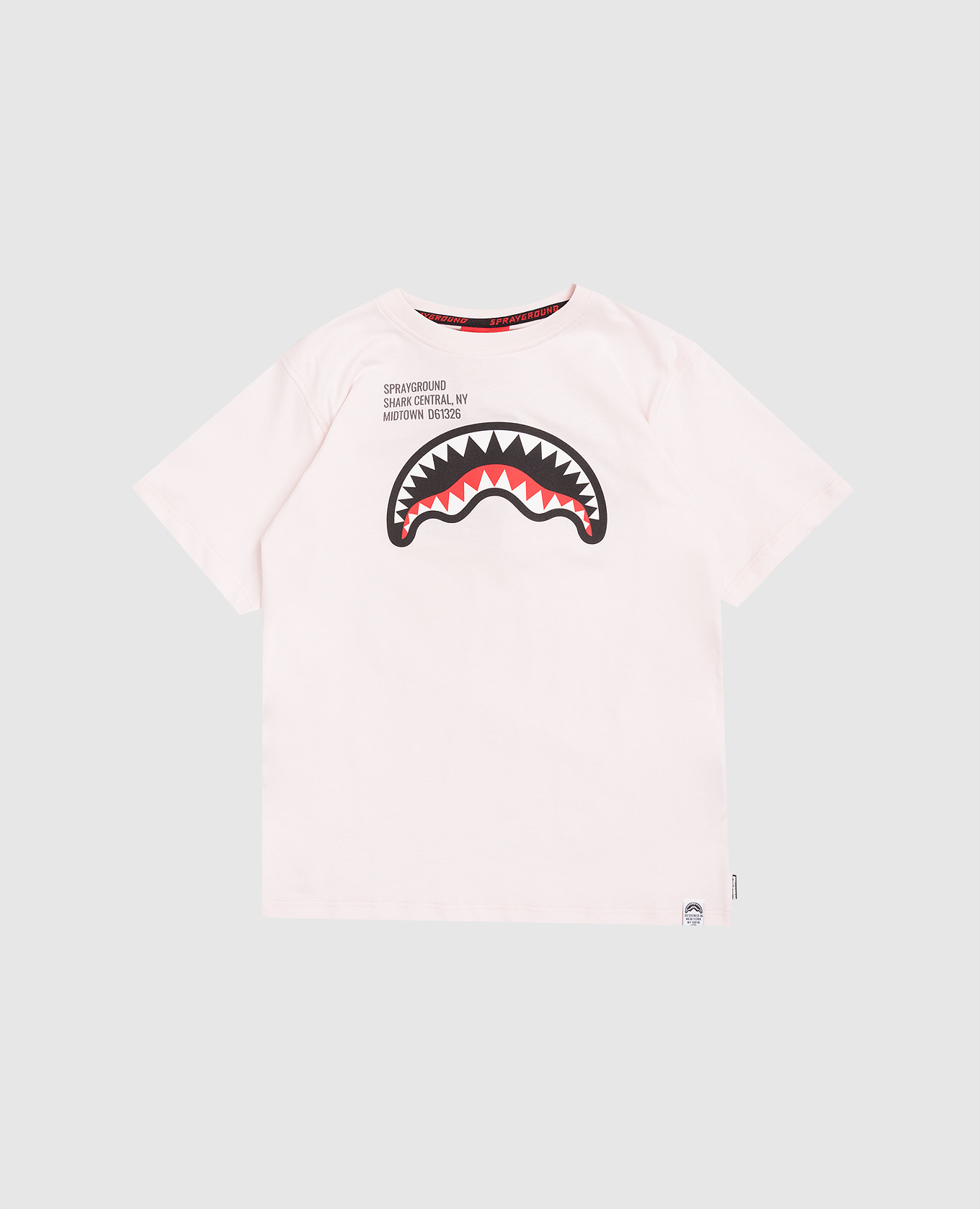 

Детская розовая футболка Shark, Розовый, Футболки