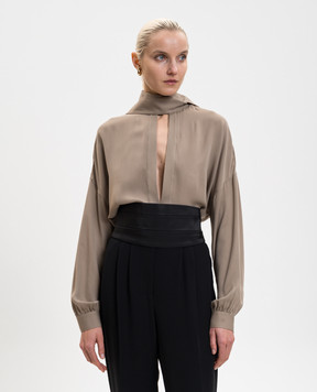 Tom Ford Черный камербанд из шелка WB0014FAX1578