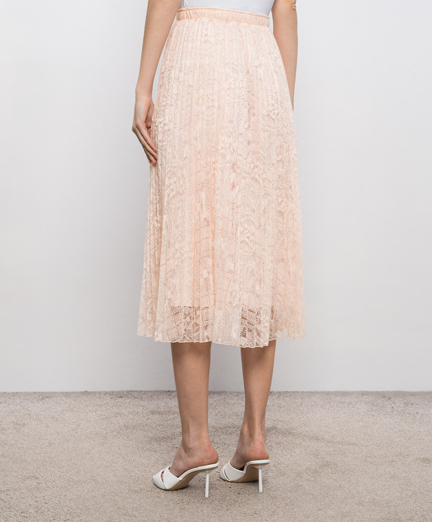 Ermanno Scervino Рожева спідниця D482O761FDUCX зображення 4