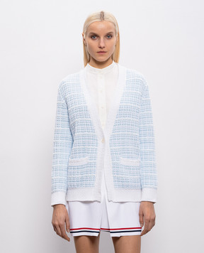 Thom Browne Блакитний кардиган FKC700AY9041