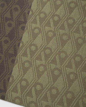 Le Jacquard Fraincais Зелений кухонний рушник Braise 31705