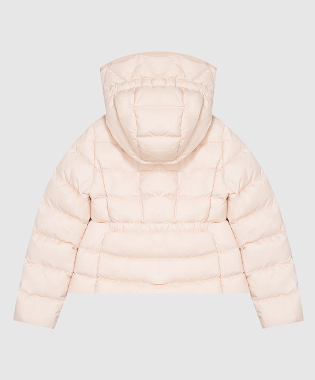 Moncler ENFANT Дитяча рожева пухова куртка L29541A0007253A5E зображення 2