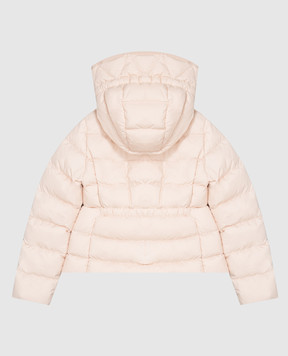 Moncler ENFANT Детская розовая пуховая куртка L29541A0007253A5E