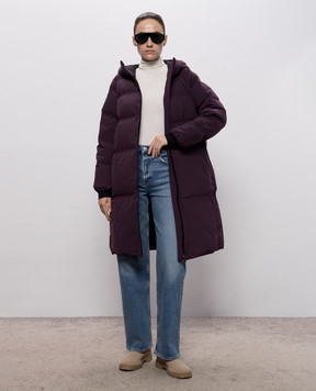 Herno Фиолетовый пуховик PI002239D12590SZ