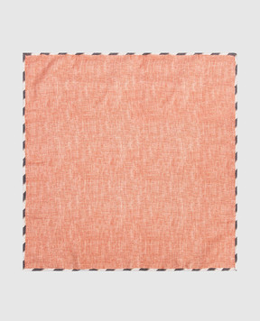 Brunello Cucinelli Двухсторонний платок-паше с окантованием MX8650091