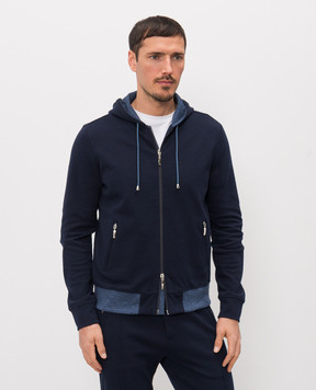 Doriani Cashmere Синя спортивна куртка 840CAPTAZLUNJ29