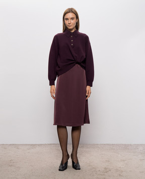 3.1 Phillip Lim Фіолетова сукня-поло F26170649UMC