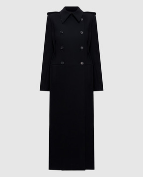 Khaite Чорний тренч Alton 71444114