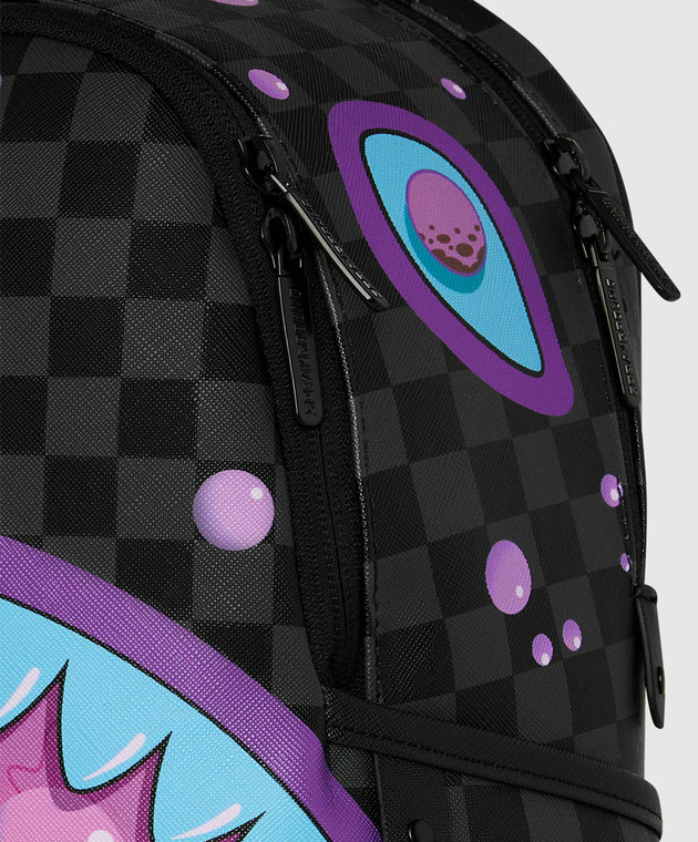 Sprayground Детский рюкзак PURPLE SLIME SHARK с принтом 910B8955NSZ изображение 4