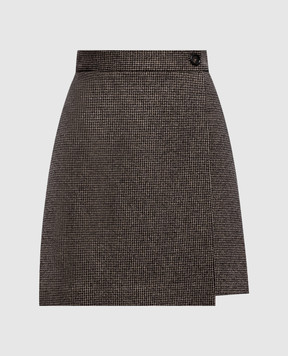 Max Mara Weekend Шорты-юбка VETTA в узор WKDVETTA
