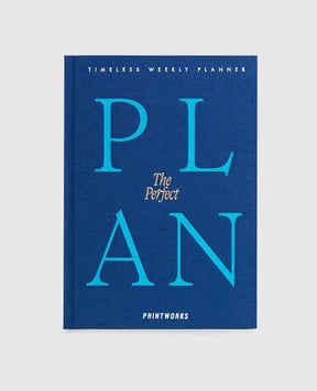 Printworks Синій недатований планер-тижневик The Perfect Plan PW00711