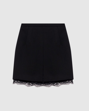 Dolce&Gabbana Черная юбка из шерсти F4BS7TFU2L8
