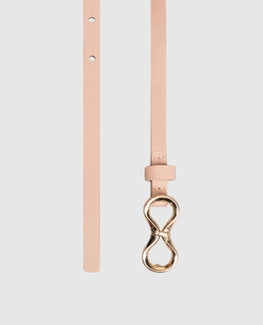 Twinset Розовый кожаный пояс 261TA4180
