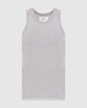 Loulou de Saison Сіра меланжева майка POSO POSOLDS