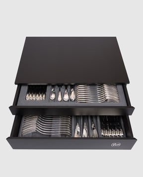 Broggi 1818 Набір столових приборів Visconti в дерев'яному кейсі 0310000L60