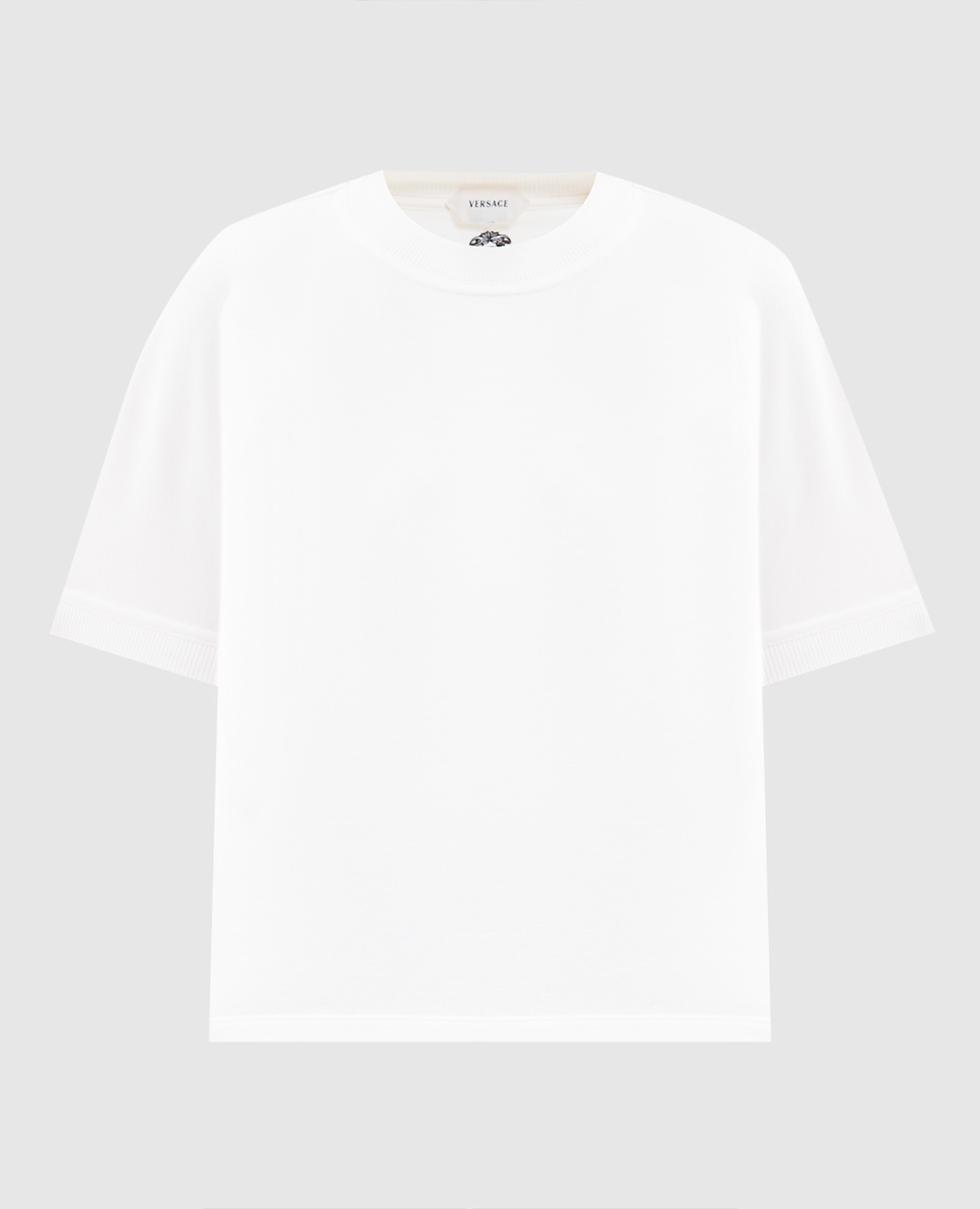 

Белая футболка с вышивкой, Белый, Футболки