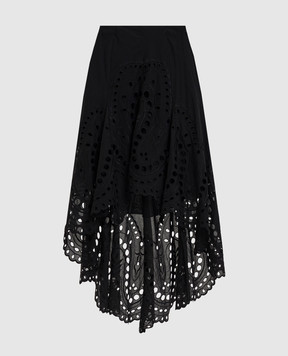 Charo Ruiz Черная ассиметричная юбка Finn 263402
