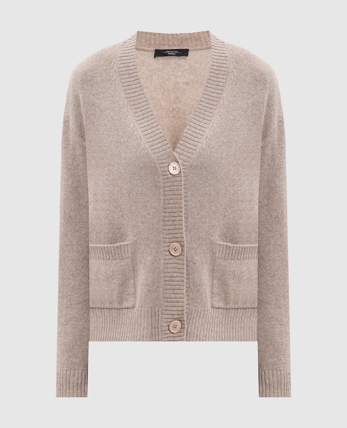 

Бежевый кардиган OMBRA из кашемира, Кардиганы