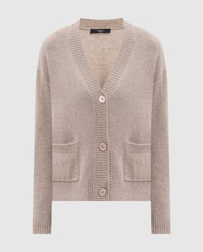 Max Mara Weekend Бежевий кардиган OMBRA з кашеміру OMBRA
