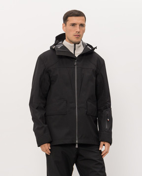 Moncler Grenoble Чорна гірськолижна куртка L20971A00001599WX