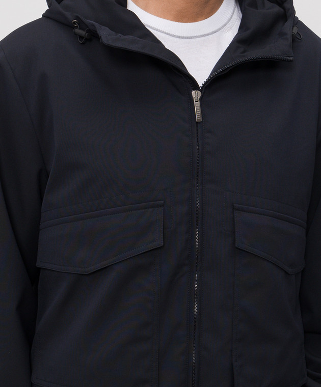 Peserico Синя вітровка R5277601941 зображення 5