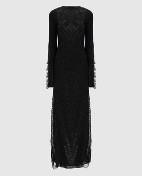 SSHEENA Черное платье миди Klean 26SSKLEANFS26004