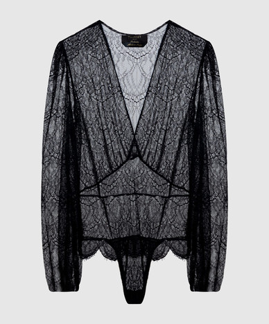 Чорне боді