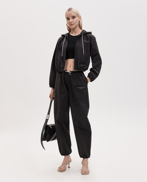 Alexander Wang Черные джоггеры 1WC3264043