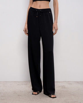 Herno Чорні штани з логотипом PT000008D12875S