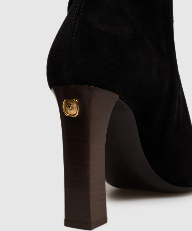 Giuseppe Zanotti Черные замшевые сапоги I680000 изображение 5