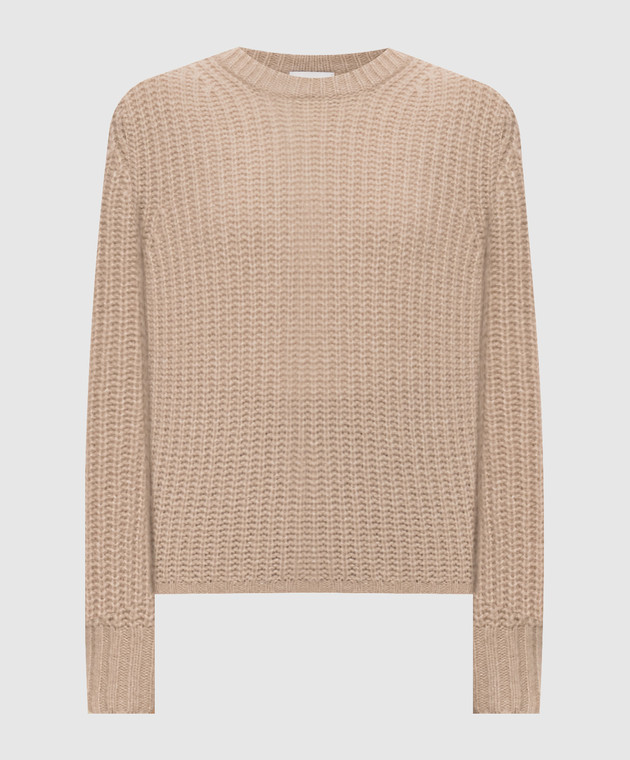 Allude Бежевий светр з кашеміру та шовку 26577091