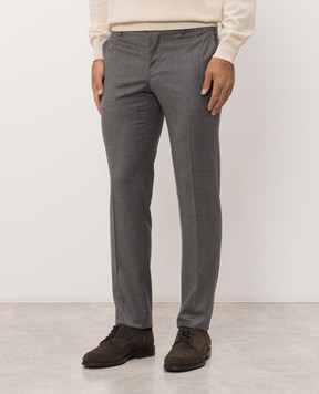 Bertolo Cashmere Сірі штани 000305001391