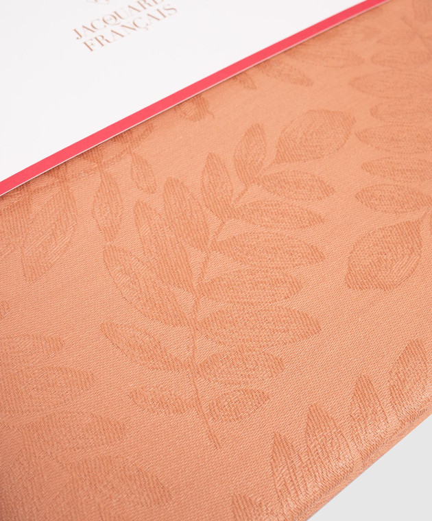 Le Jacquard Fraincais Помаранчева скатертина Vegetal mood з бавовни 31499 зображення 2
