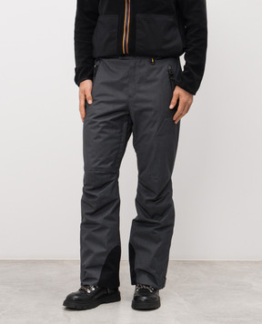 K-Way Сірі гірськолижні штани BARONNIES K8132VW