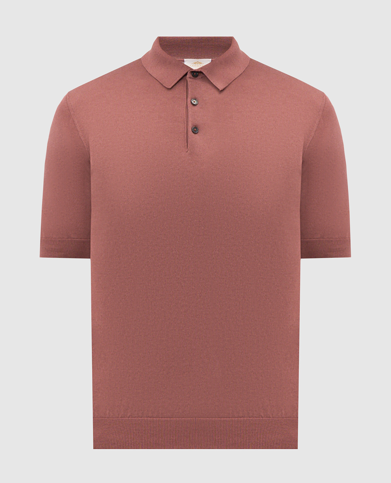 

Бордовое поло с шелком, Бордовый, Поло