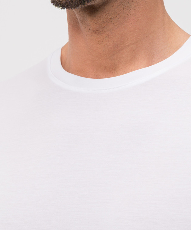 Castangia dal 1850 Біла футболка DMTSDM54S26 зображення 4