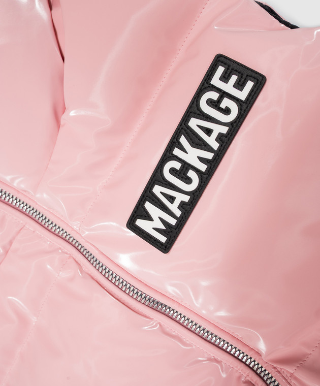 Mackage Детский розовый пуховой жилет CHARLEE-GLO CHARLEEGLO изображение 3