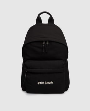 Palm Angels s Черный рюкзак с вышивкой логотипа PMNB015S24FAB001